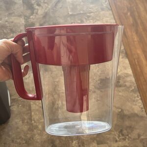 Brita Red Water Pitcher